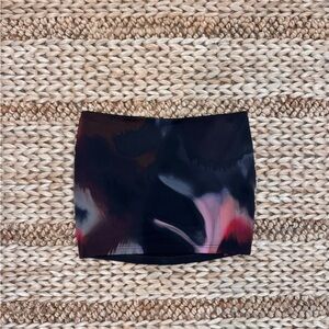 Stylish Black and Red Women's Skirt